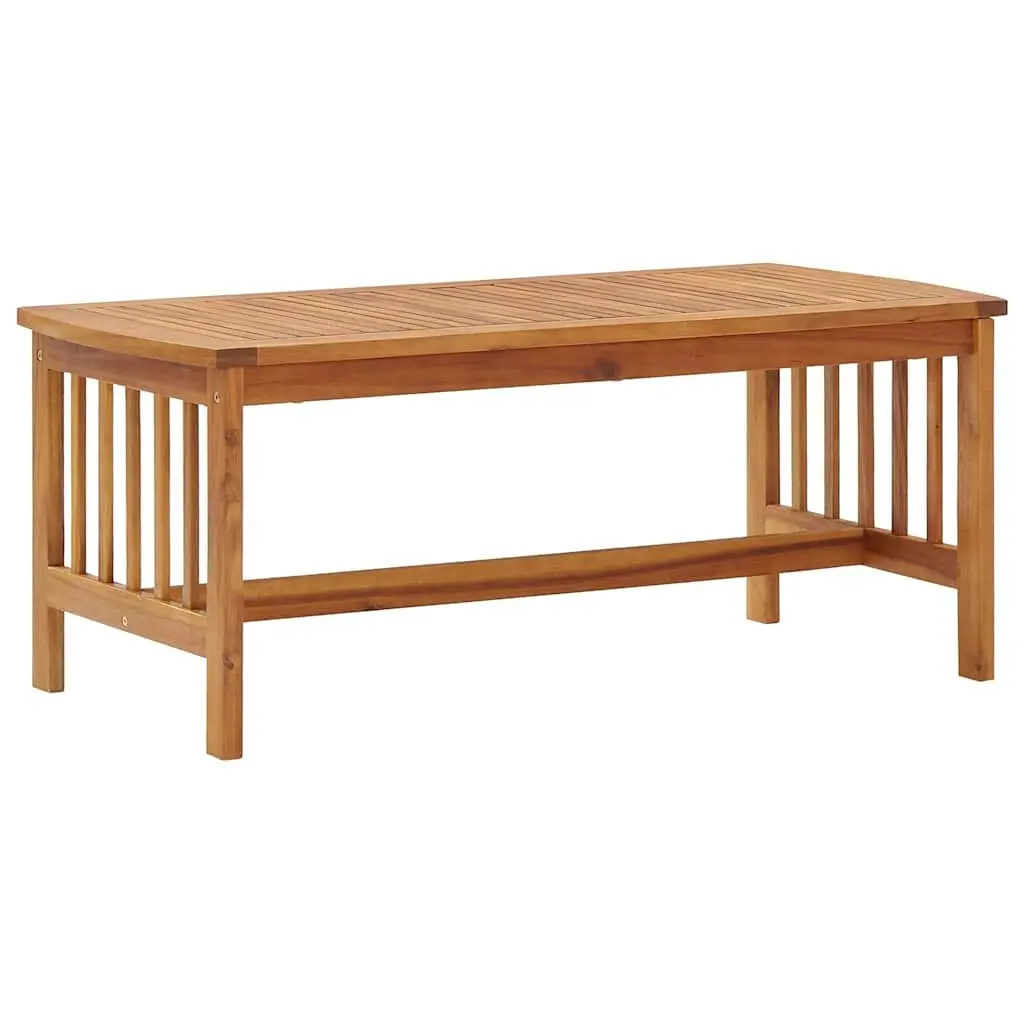 5 Piece Outdoor Garden Lounge Set with Cushions Solid Wood Patio Furniture