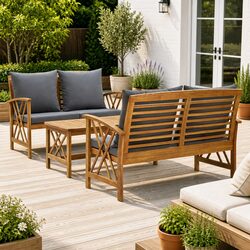 Specifications of 3 Piece Garden Lounge Set