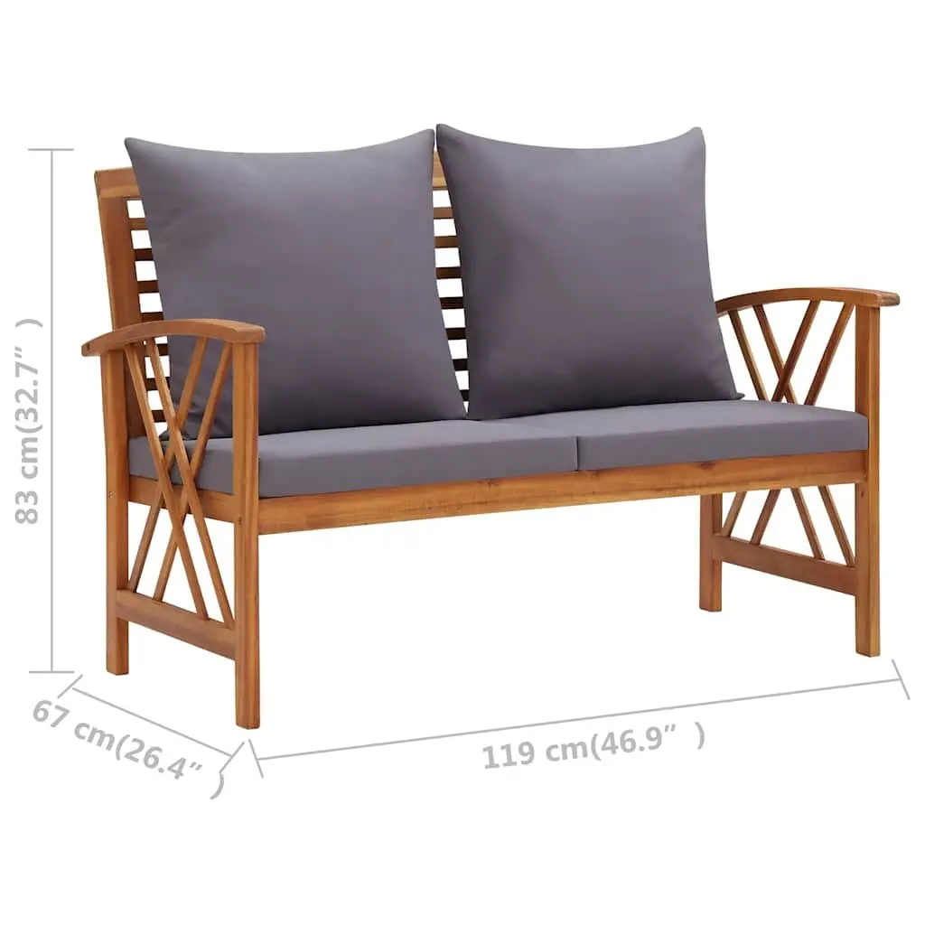 3 Piece Garden Lounge Set