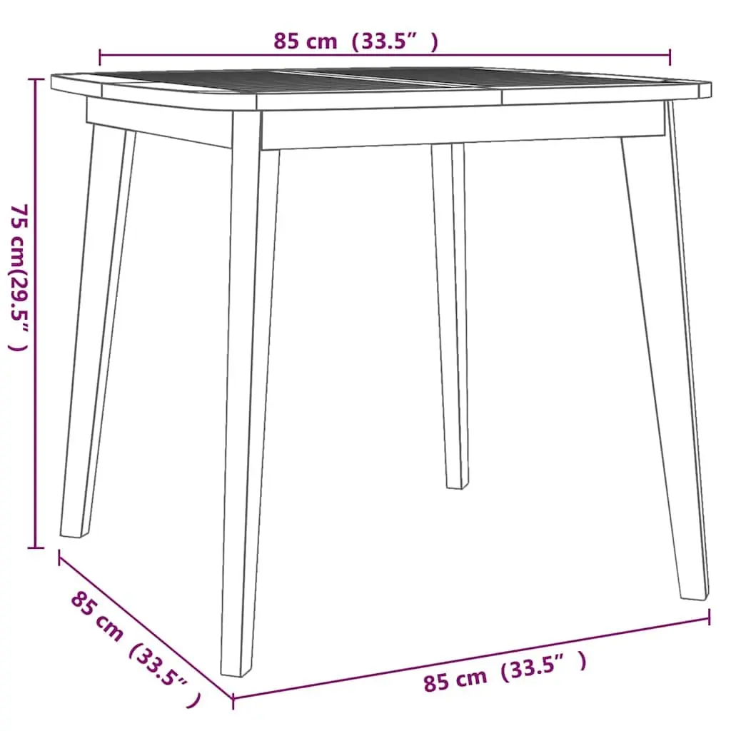 5-Piece Outdoor Patio Dining Set