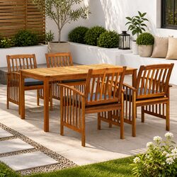 5-Piece Outdoor Dining Set Specifications and Details