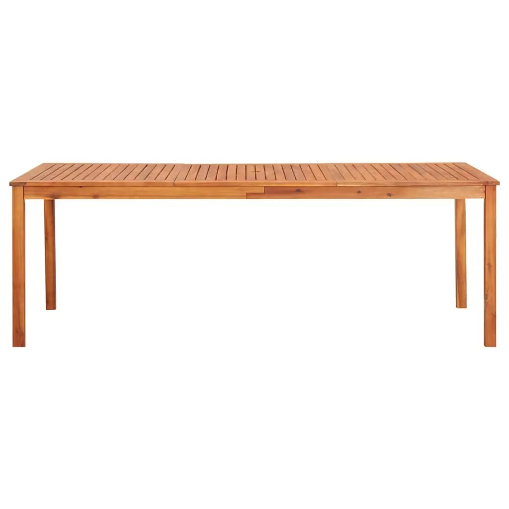 Garden Dining Set 9 Piece Outdoor Furniture Solid Acacia Wood Table Chairs