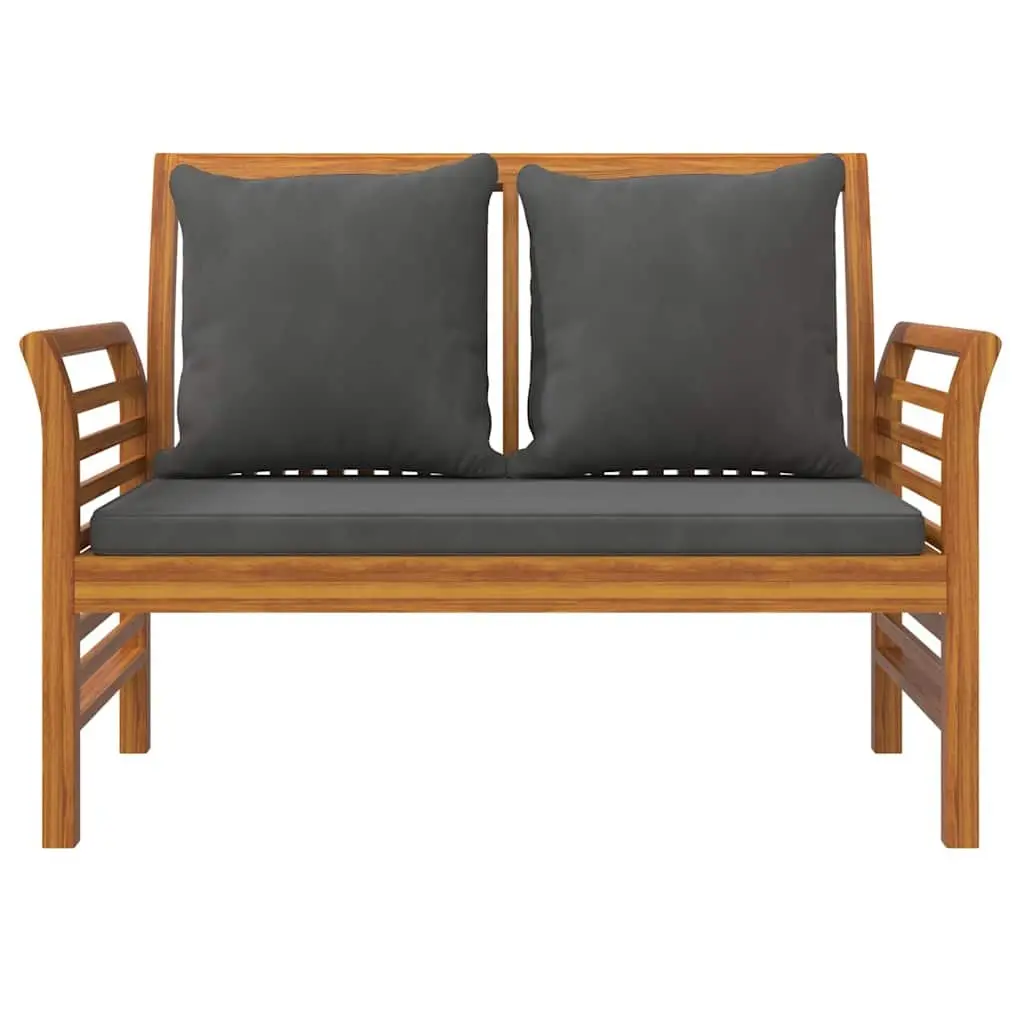 5-Piece Brown Acacia Garden Lounge Set