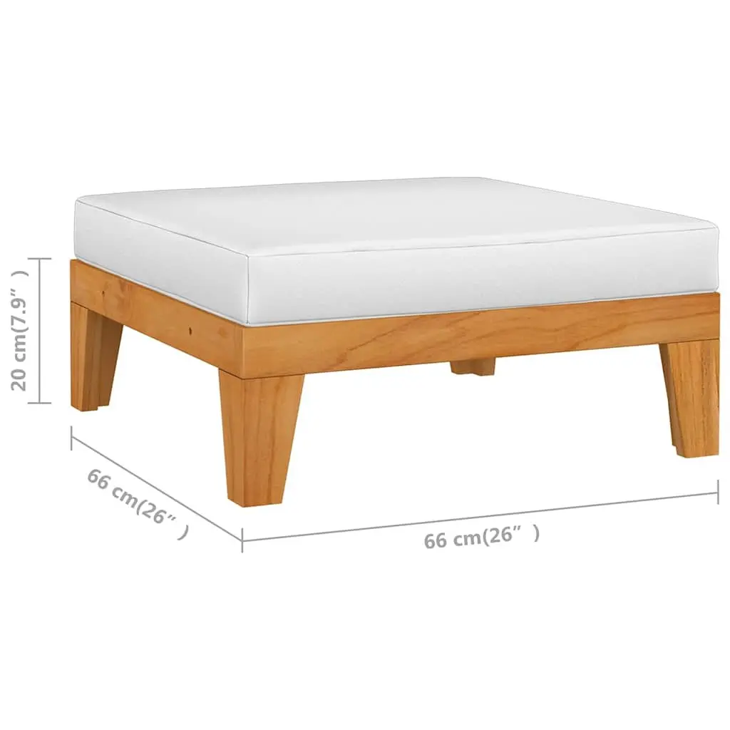 Garden Lounge Set Outdoor Furniture 7 Piece Solid Wood Patio