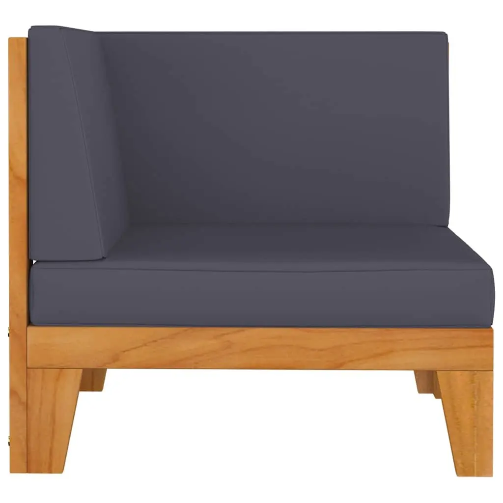 7-Piece Garden Lounge Set in Grey