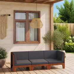 Specifications of 3 Piece Garden Lounge Set with Cushions