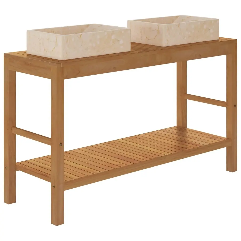 Solid Wood Bathroom Vanity Cabinet
