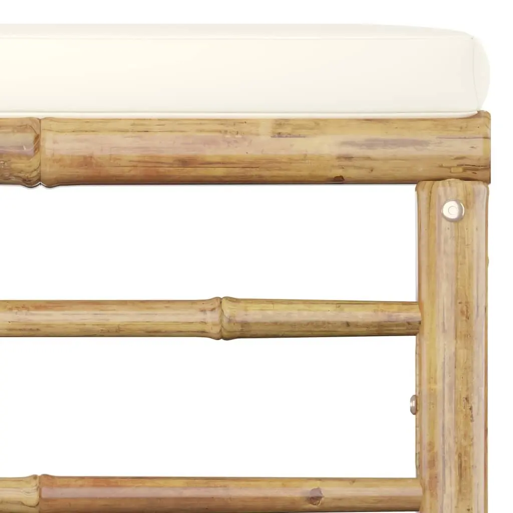 7-Piece Modular Bamboo Garden Lounge Set