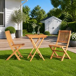 Specifications of 3 Piece Folding Garden Dining Set