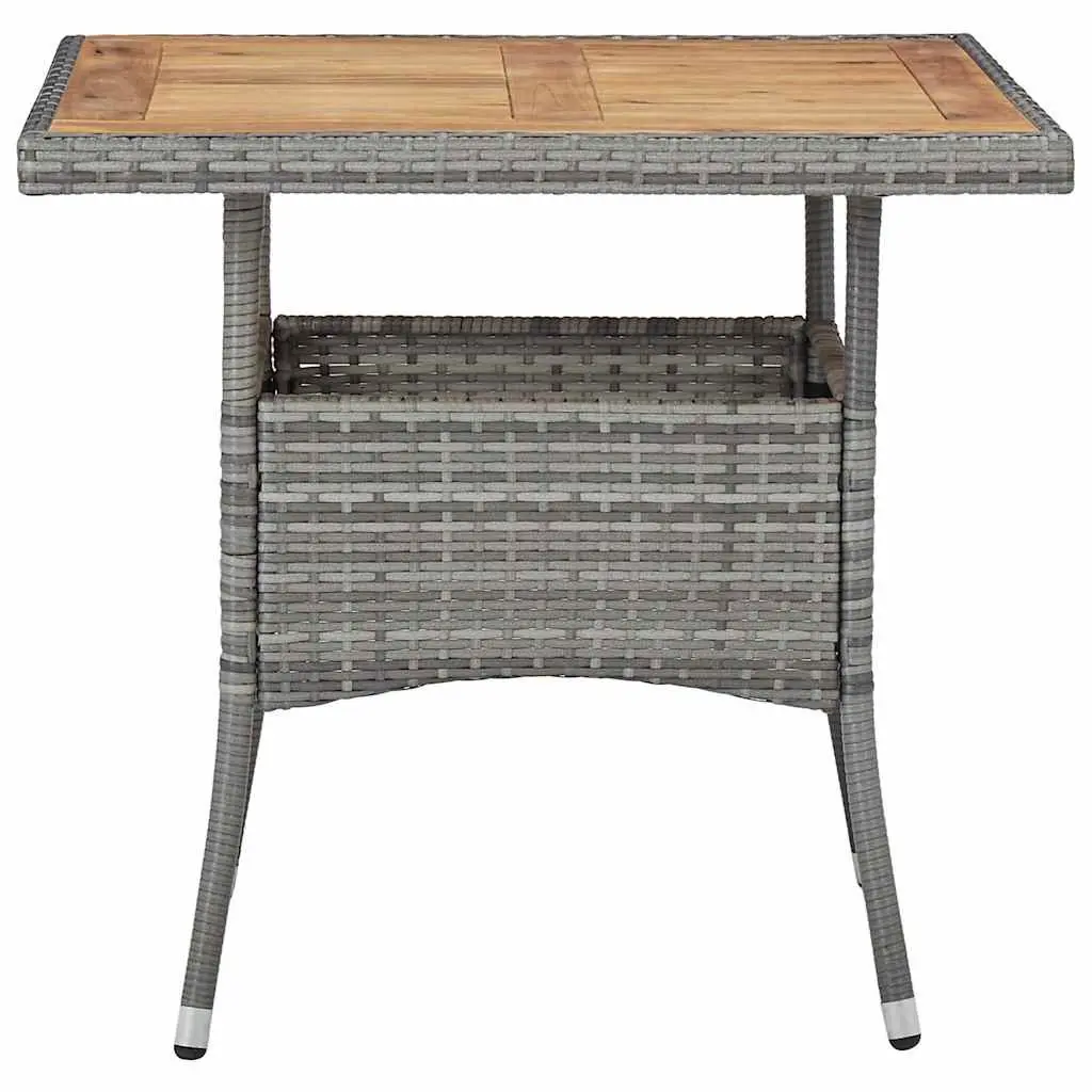 5 Piece Outdoor Dining Set Patio Garden Furniture Grey