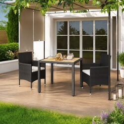3 Piece Garden Dining Set: Dimensions & Features Included