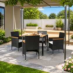 5 Piece Garden Dining Set: Specifications and Features