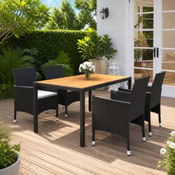 5 Piece Garden Dining Set: Specifications and Features