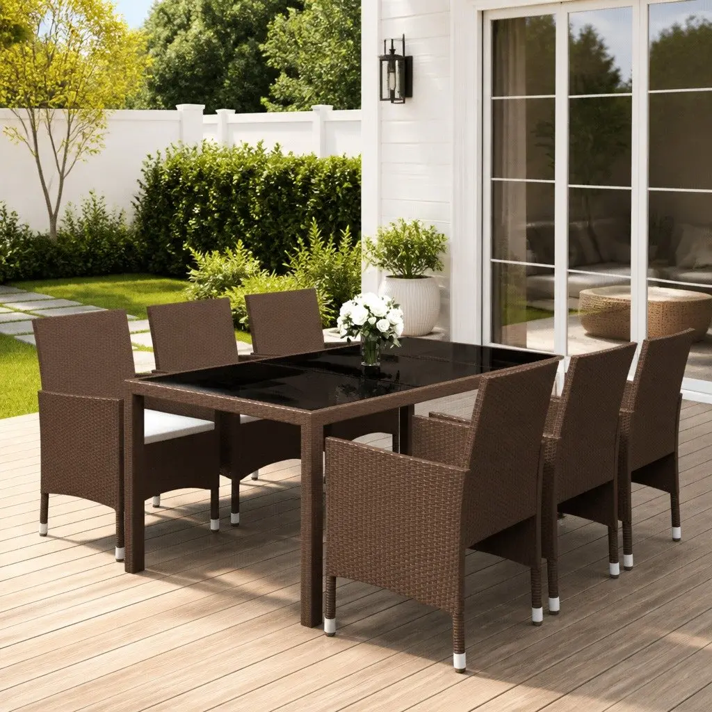 7 Piece Garden Dining Set