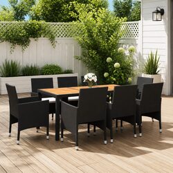 Specifications of the 9-Piece Outdoor Dining Set