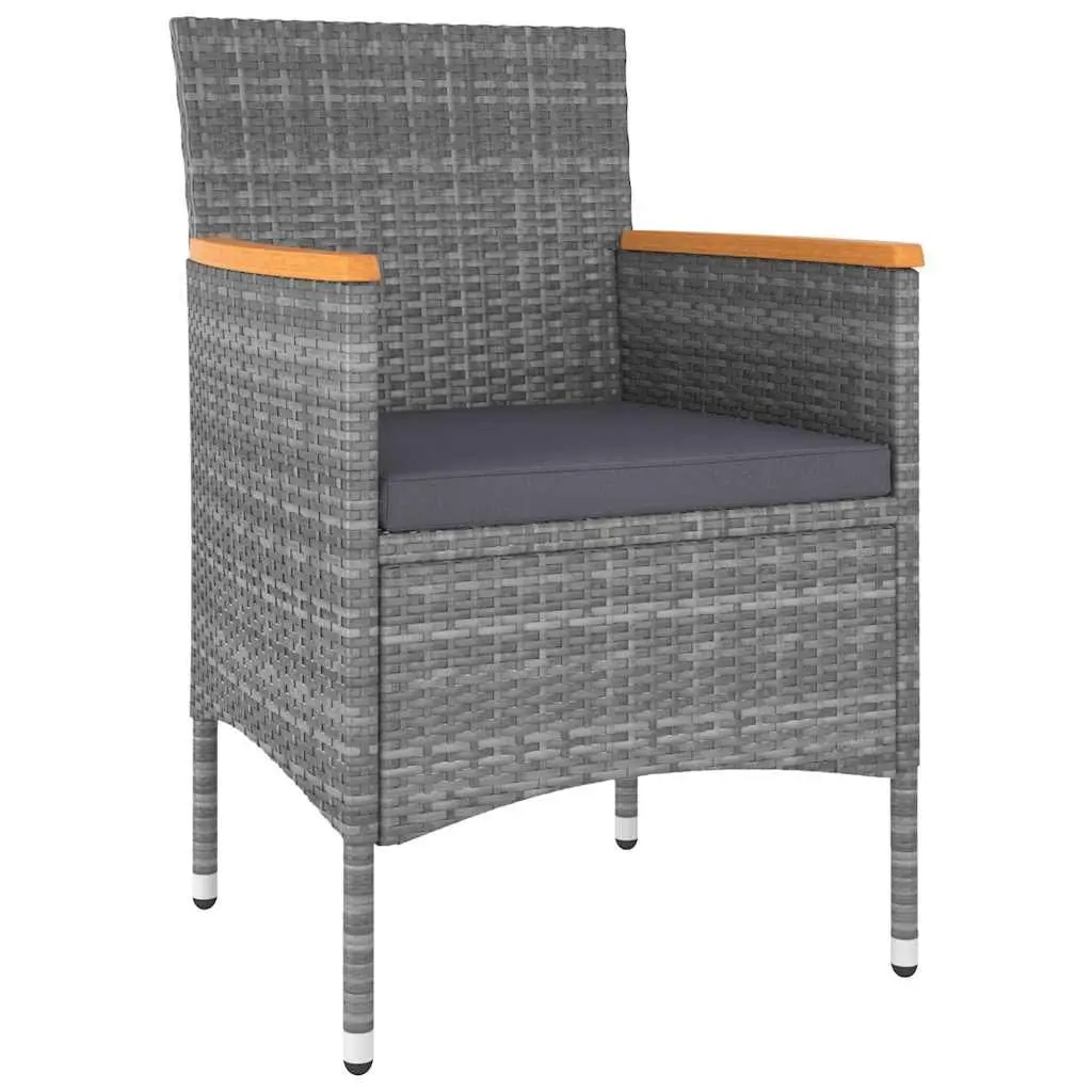 Garden Lounge Set 5 Piece Outdoor Patio Furniture Grey