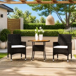 Specifications of the 3-Piece Garden Dining Set