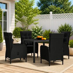5-Piece Garden Dining Set: Specs and Features