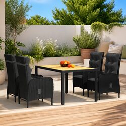 5 Piece Garden Dining Set: Table and Chairs Specs