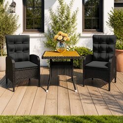 Outdoor Dining Set Specifications: 3 Piece Set Overview