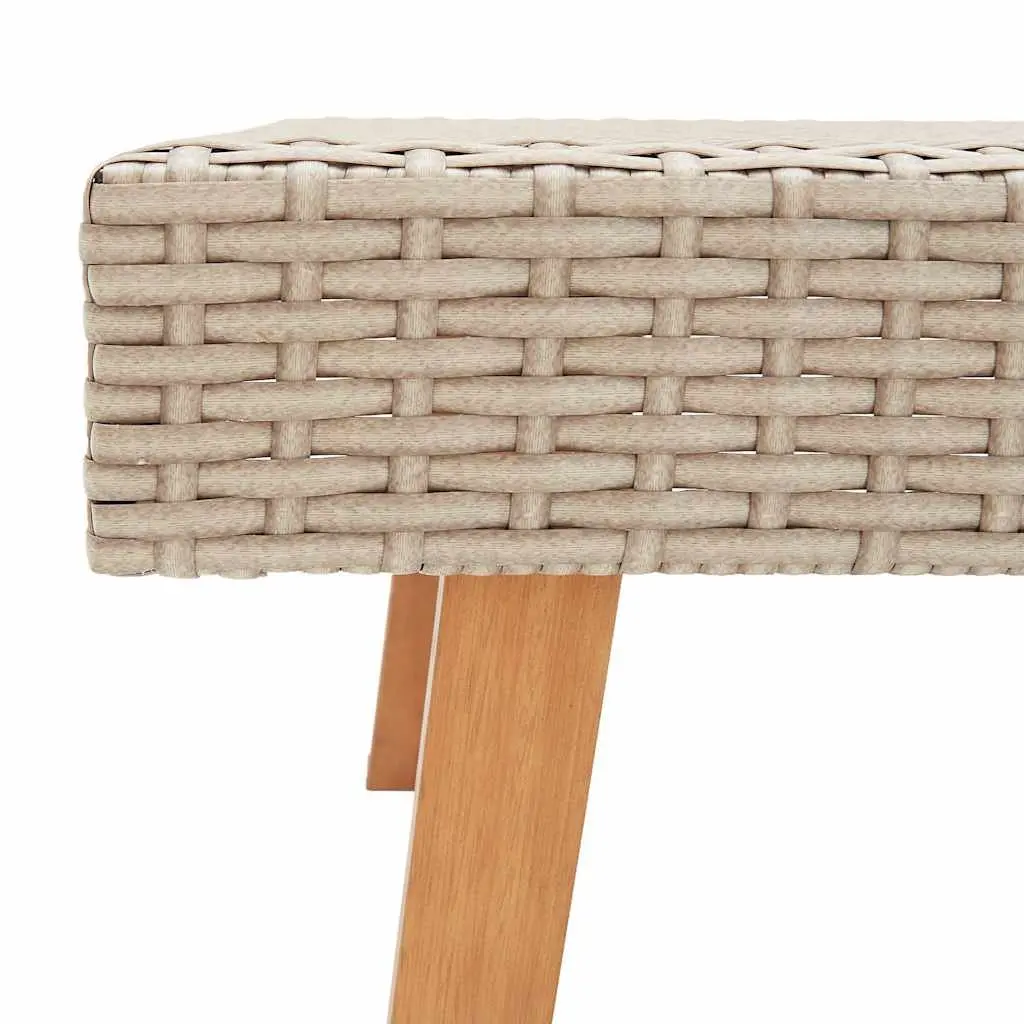 2 Piece Garden Lounge Set, Beige