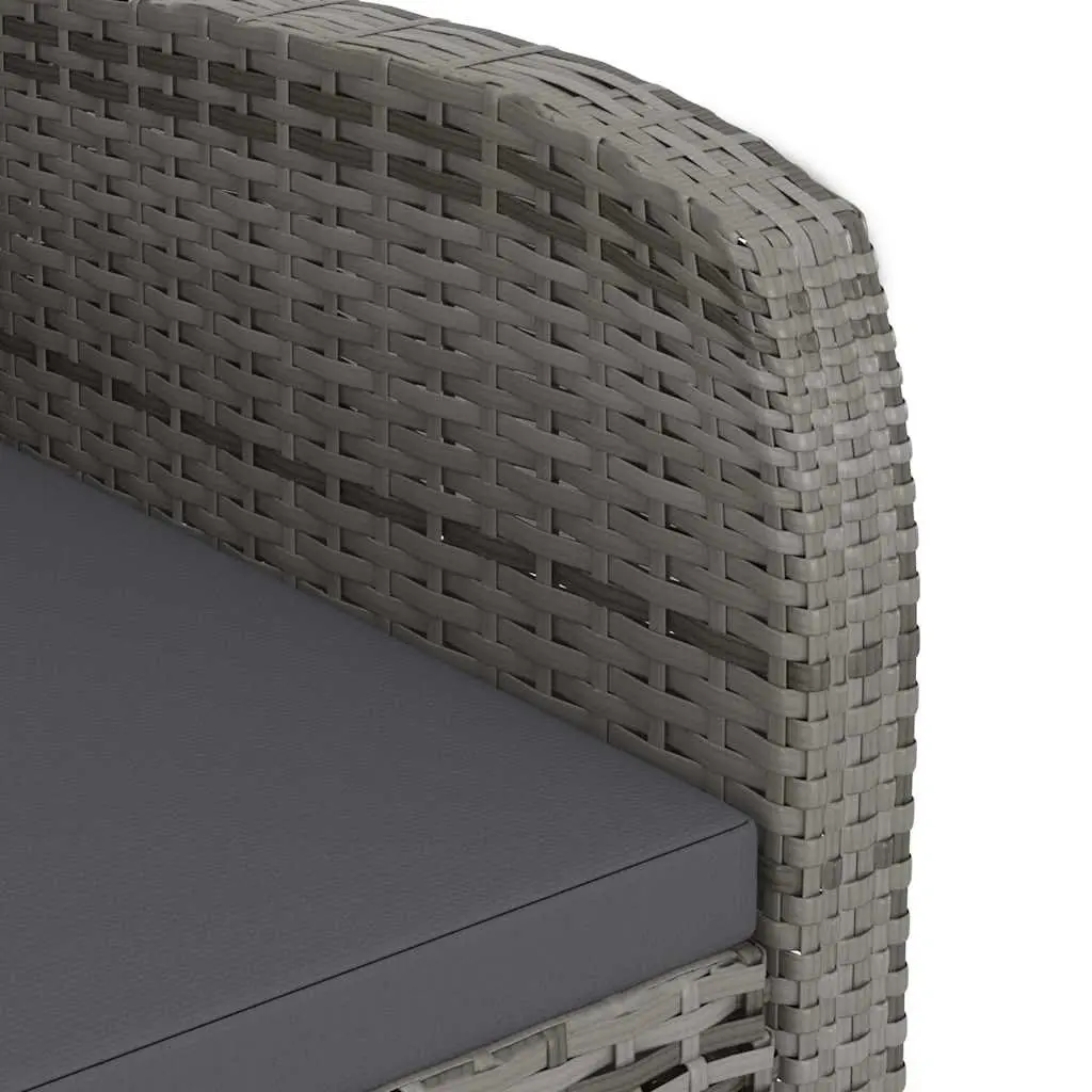 9-Piece Grey Outdoor Dining Set