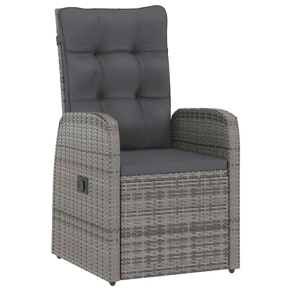 9-Piece Grey Outdoor Dining Set
