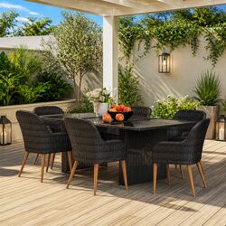 Detailed Specifications for 7-Piece Garden Dining Set