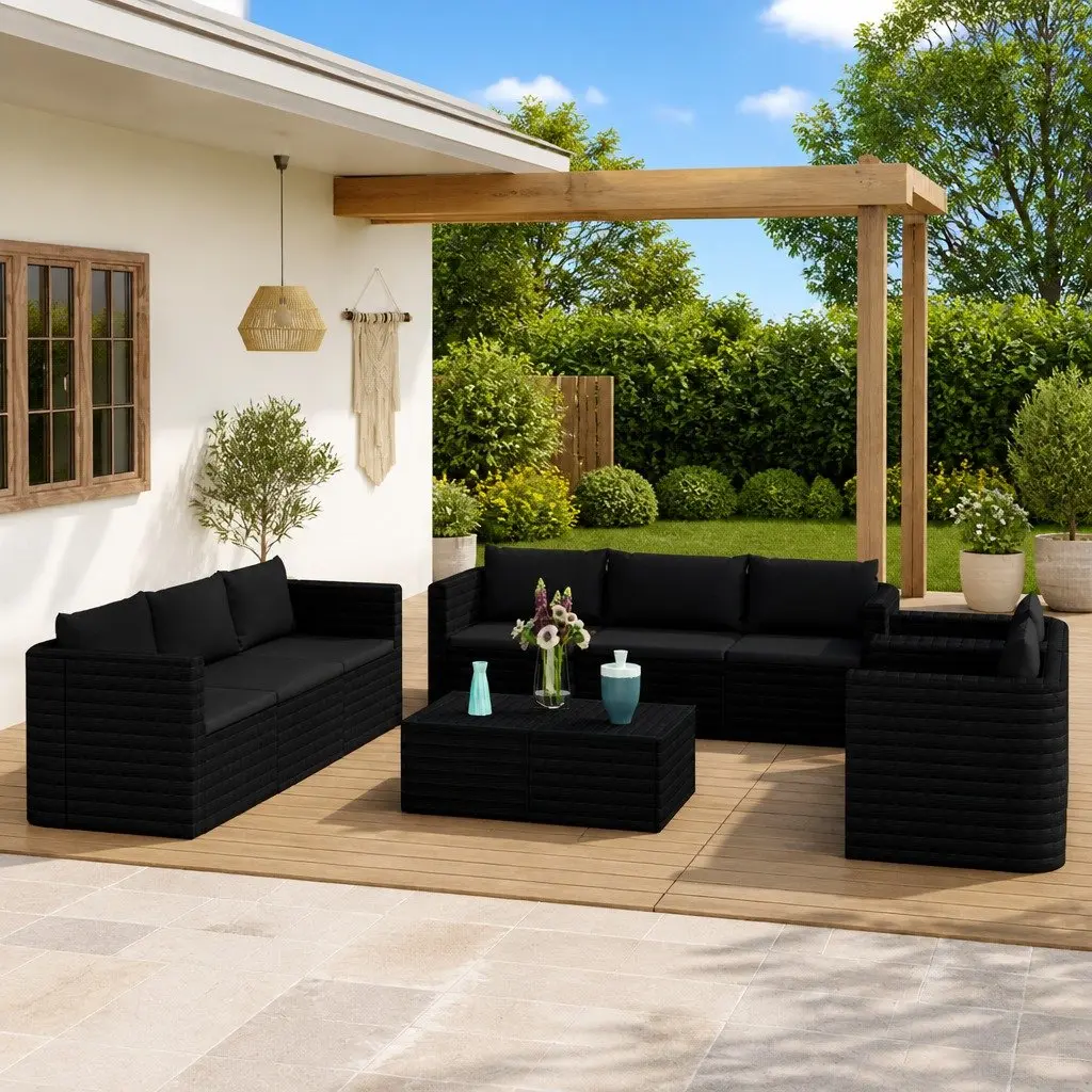 10-Piece Modular Outdoor Lounge Set
