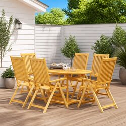 Detailed Specifications of 7 Piece Garden Dining Set