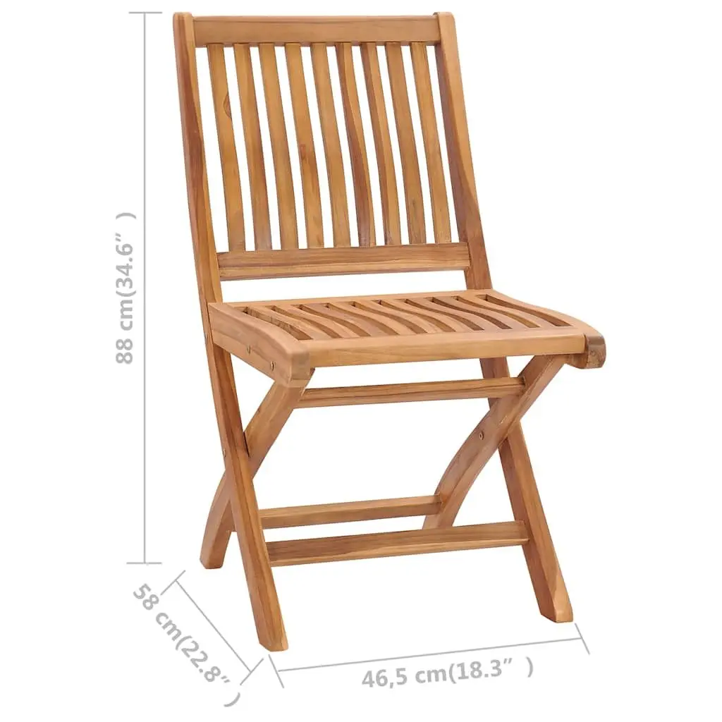 7 Piece Garden Dining Set Teak Wood Table Chairs Outdoor Patio Furniture Brown