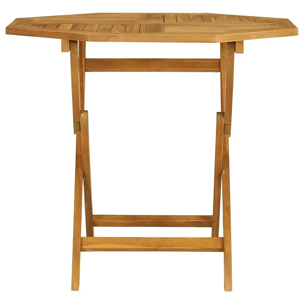5 Piece Garden Dining Set Outdoor Use Teak Wood