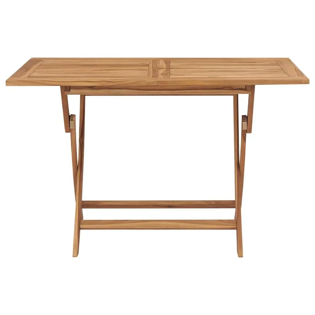 Garden Dining Set Outdoor Use 7 Piece Teak Wood Table Chairs Foldable