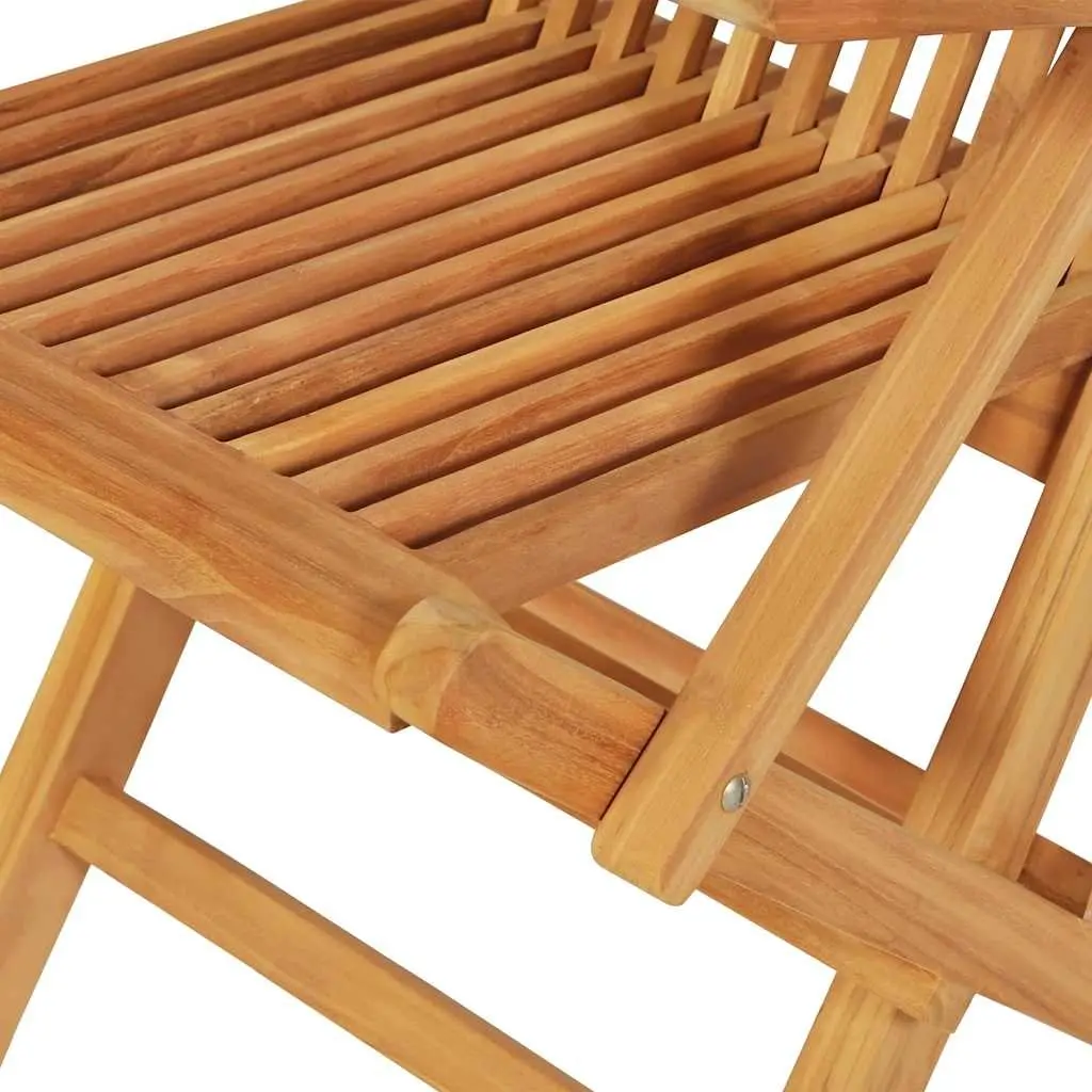 7 Piece Garden Dining Set with Teak Wood