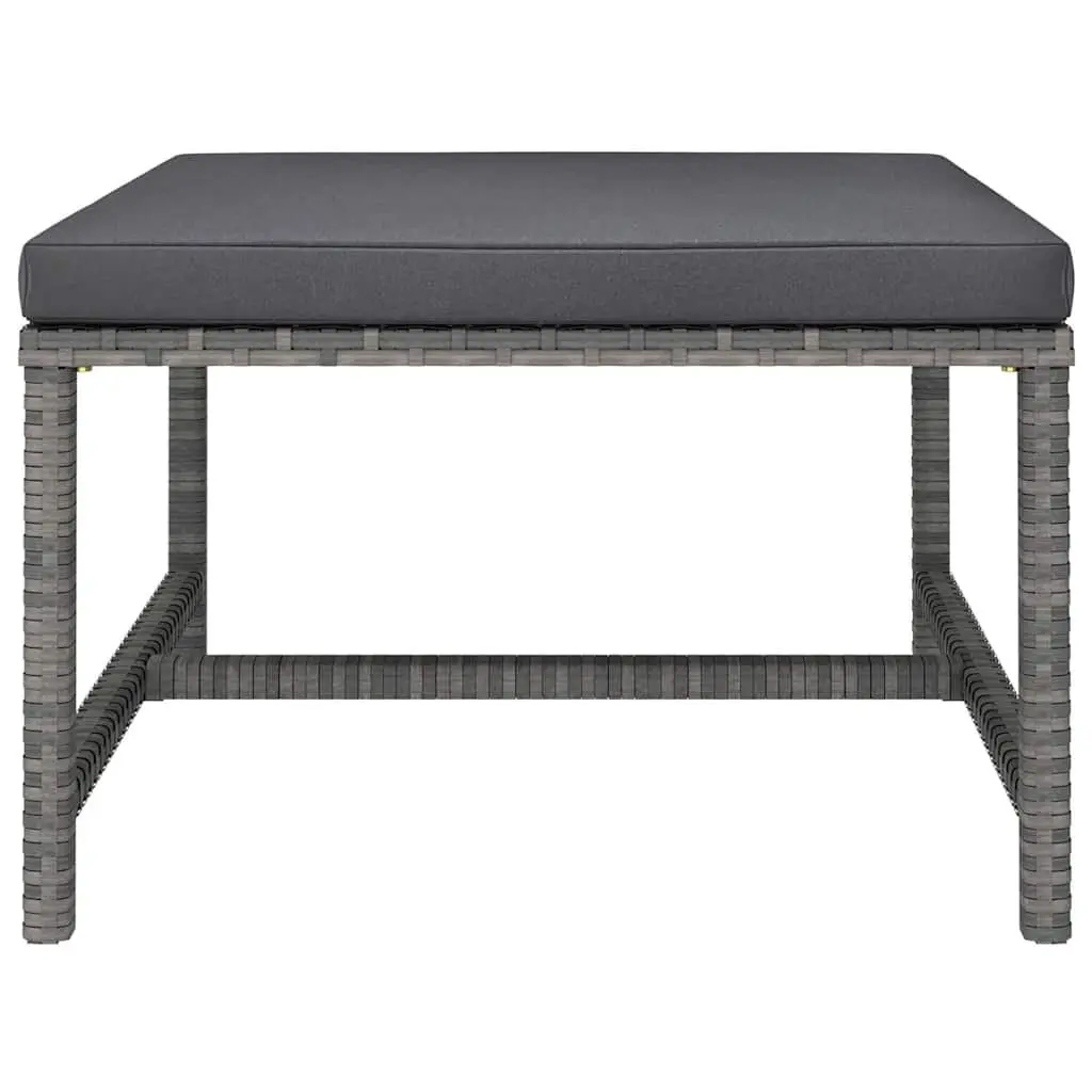 Garden Lounge Set 12 Piece Outdoor Furniture Grey Modular