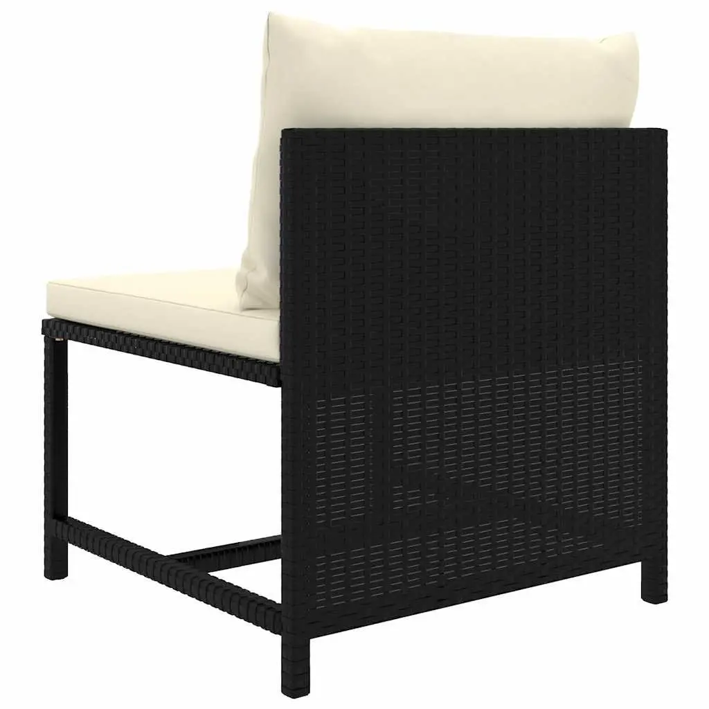 9-Piece Poly Rattan Garden Set