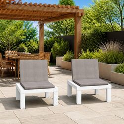 Specifications for Outdoor Lounge Chairs 2 Piece Set