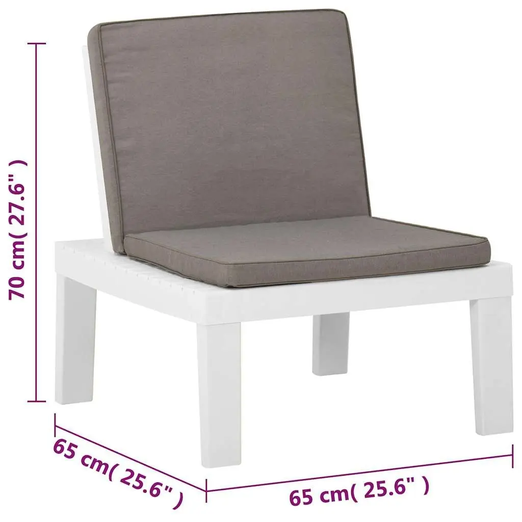 Outdoor Lounge Chairs 2 Piece Set
