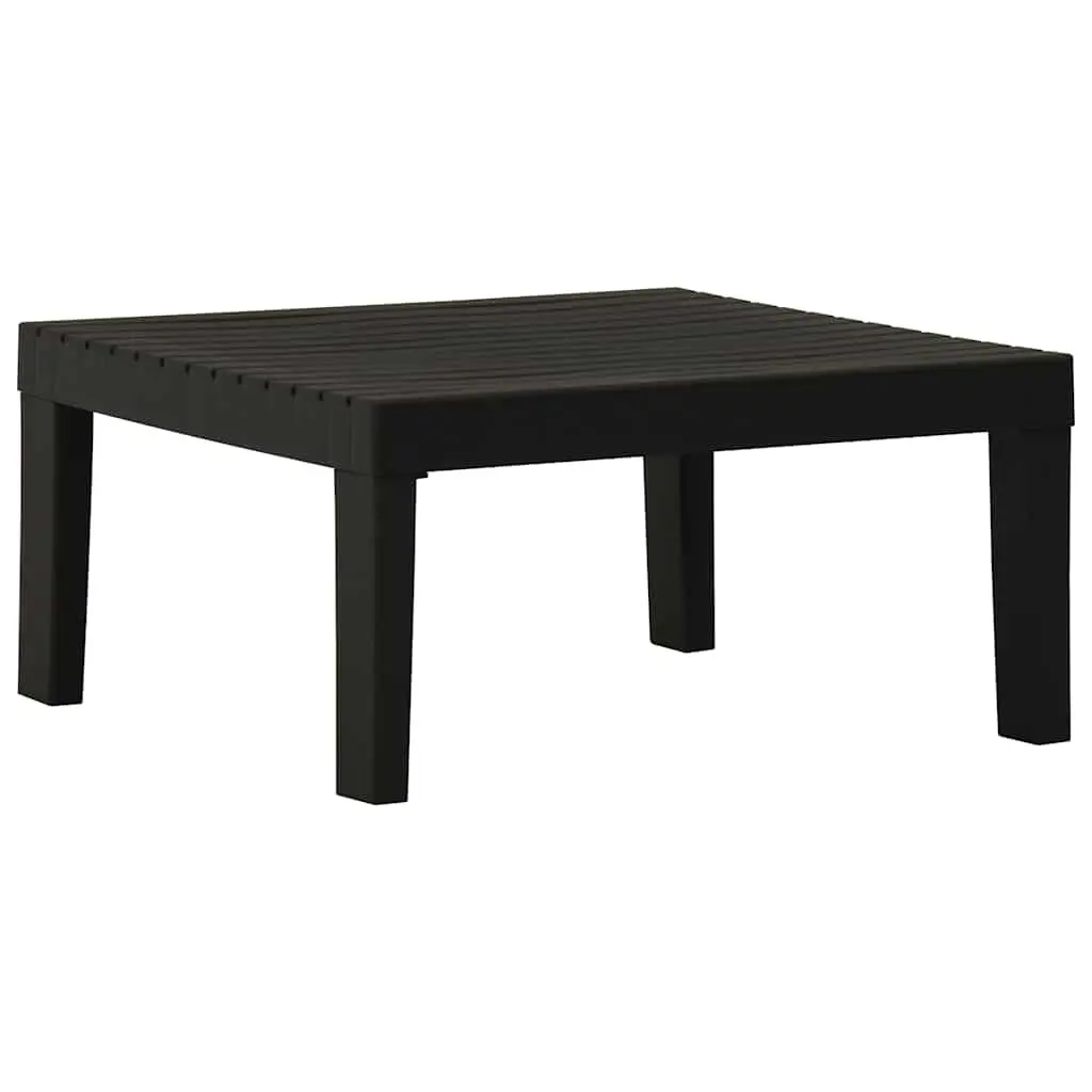 3 Piece Outdoor Lounge Set Grey for Patio Garden Furniture