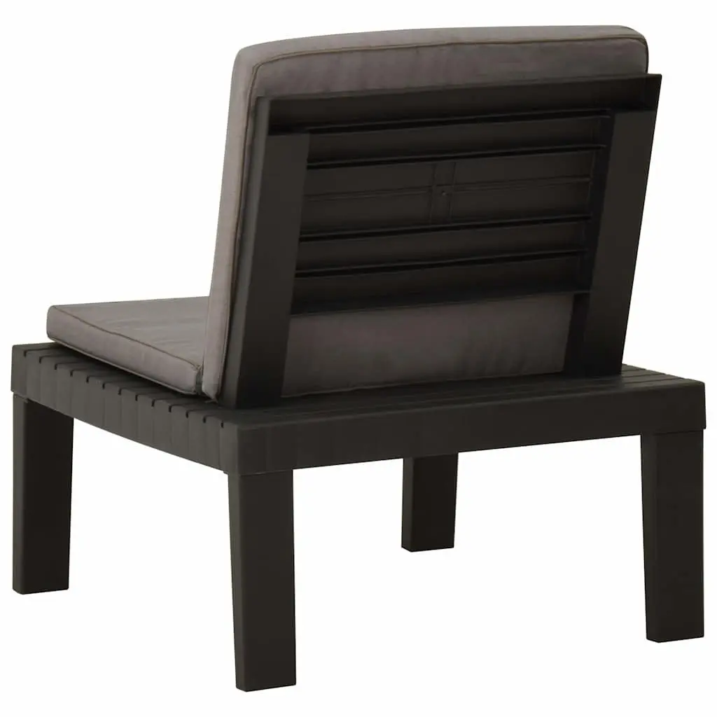 4 Piece Garden Lounge Set Outdoor Furniture Grey