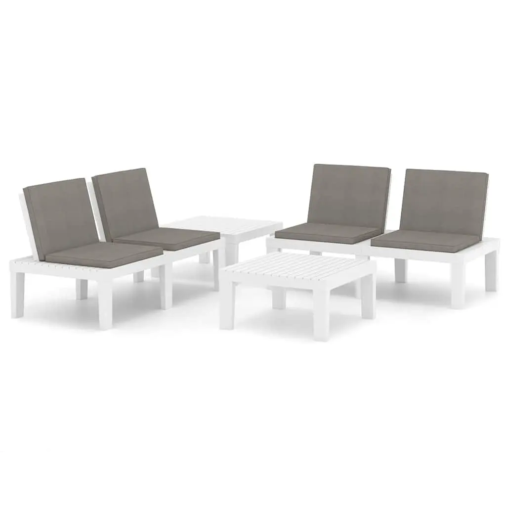 4 Piece Outdoor Lounge Set Garden Furniture Seating with Cushions Table