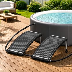 Curved Solar Pool Heating Panels - Specs and Features