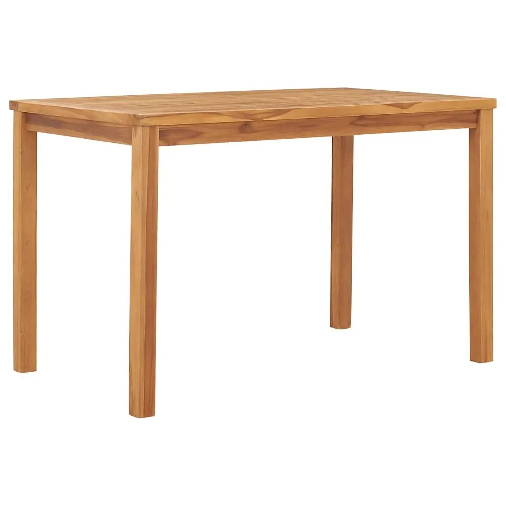 Garden Dining Set 5 Piece Outdoor Furniture Teak Wood Table Chairs