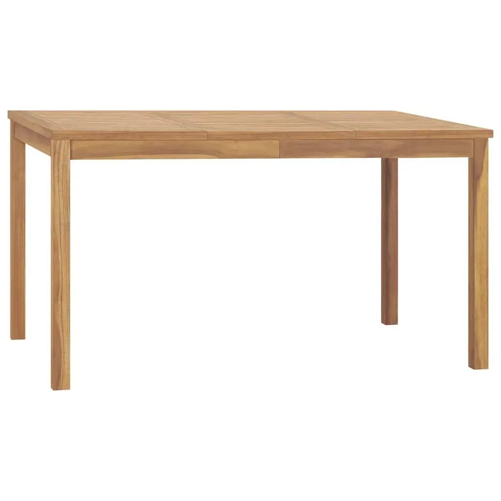 Teak Wood Outdoor Dining Set 7 Piece Table and Chairs for Garden and Patio
