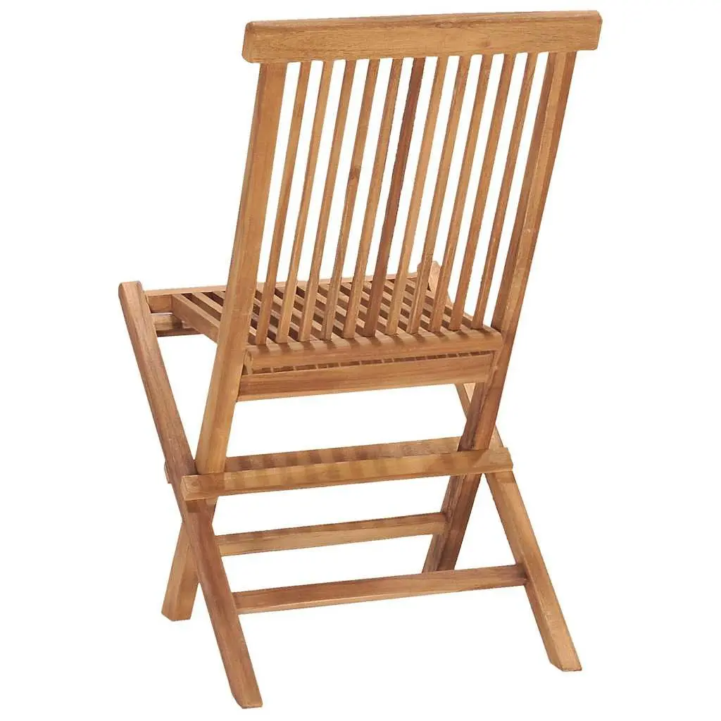 7 Piece Folding Outdoor Dining Set Garden Patio Furniture Teak Wood Table Chairs
