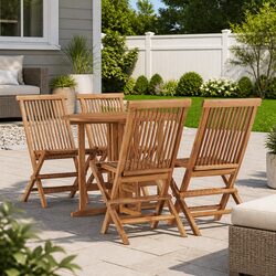 Detailed Specifications of 5 Piece Outdoor Dining Set