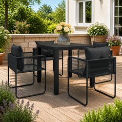 5 Piece Outdoor Dining Set Specifications and Details