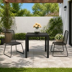 Specifications of Outdoor Garden Dining Set: 3 Pieces