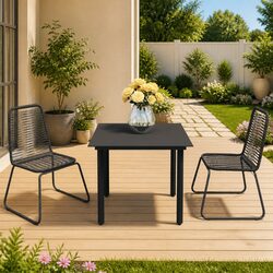 3 Piece Garden Dining Set: Specs and Features