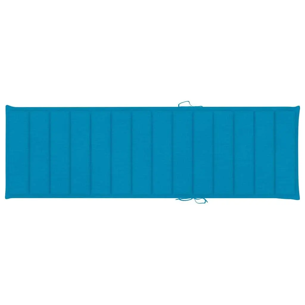Adjustable Sun Lounger with Cushion